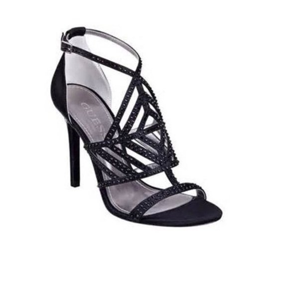 Guess Hilonas Dress Heals - Black - Picture 1 of 5